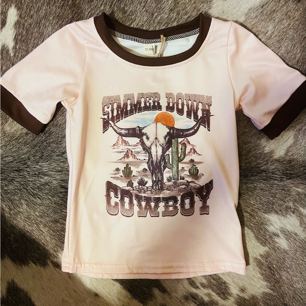 Kids western T-shirt